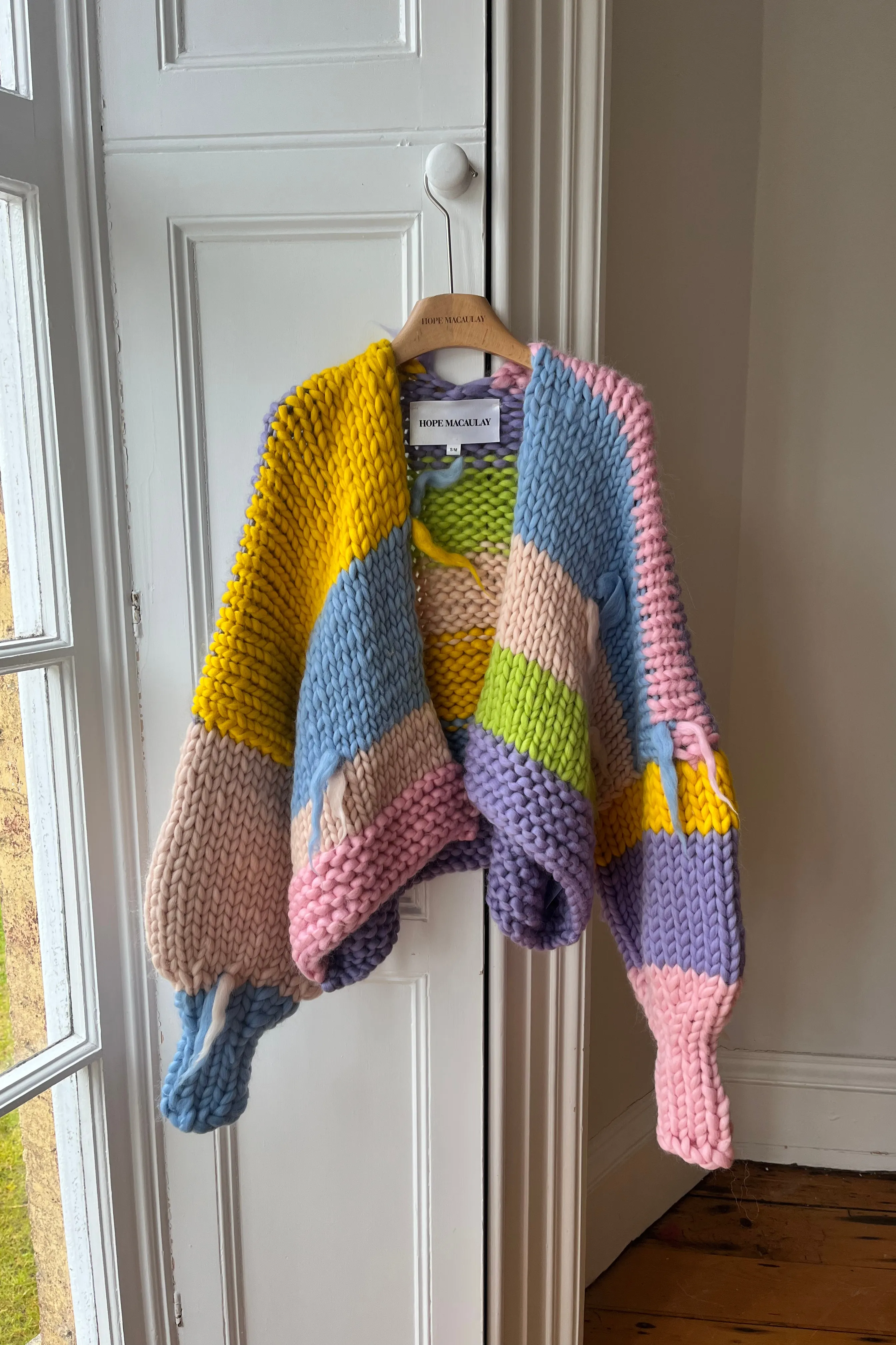 1of1 Chunky Knit Scrap Cardigan No. 4 S/M (Sample) sold by Hope Macaulay