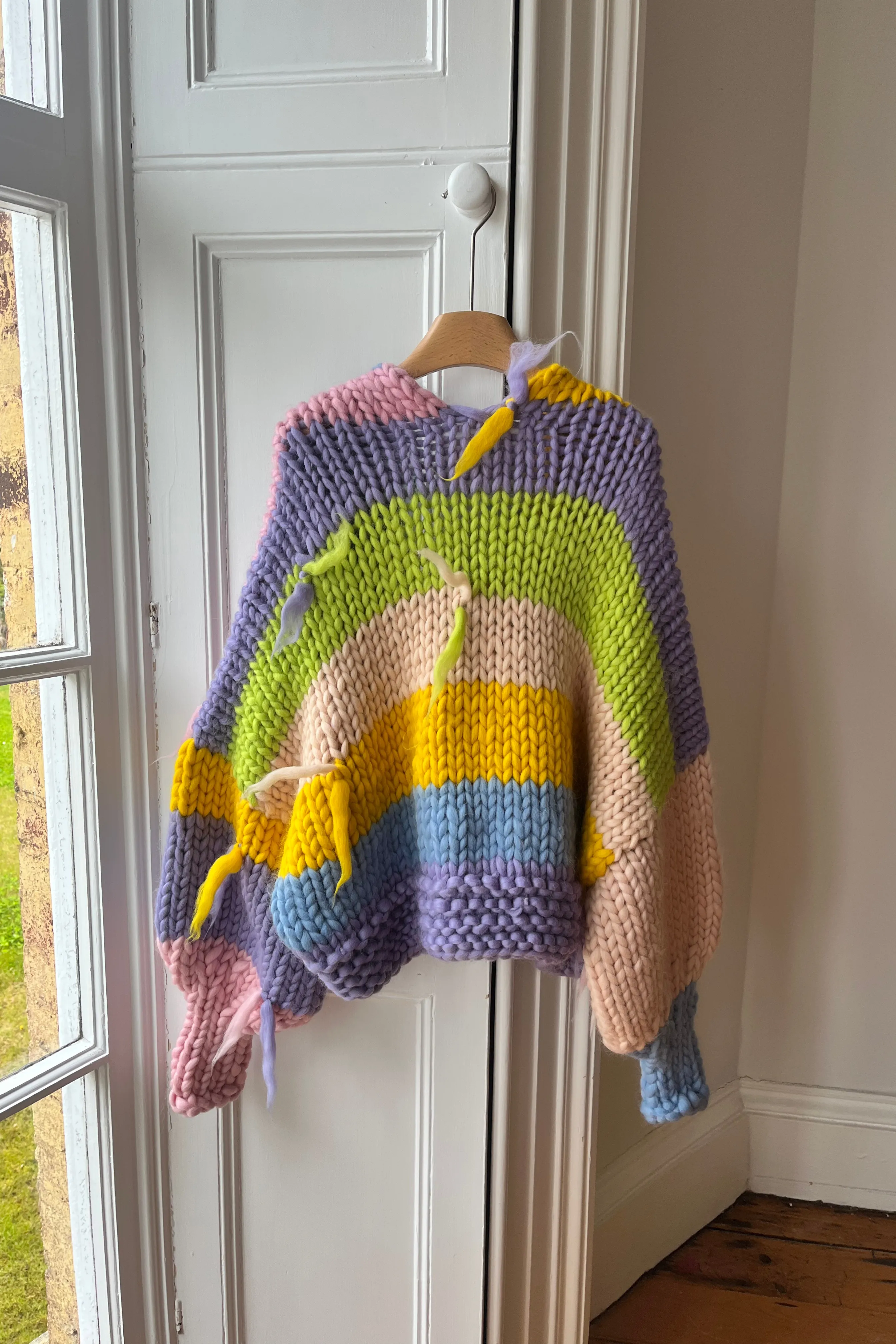 1of1 Chunky Knit Scrap Cardigan No. 4 S/M (Sample) sold by Hope Macaulay product image thumbnail 2