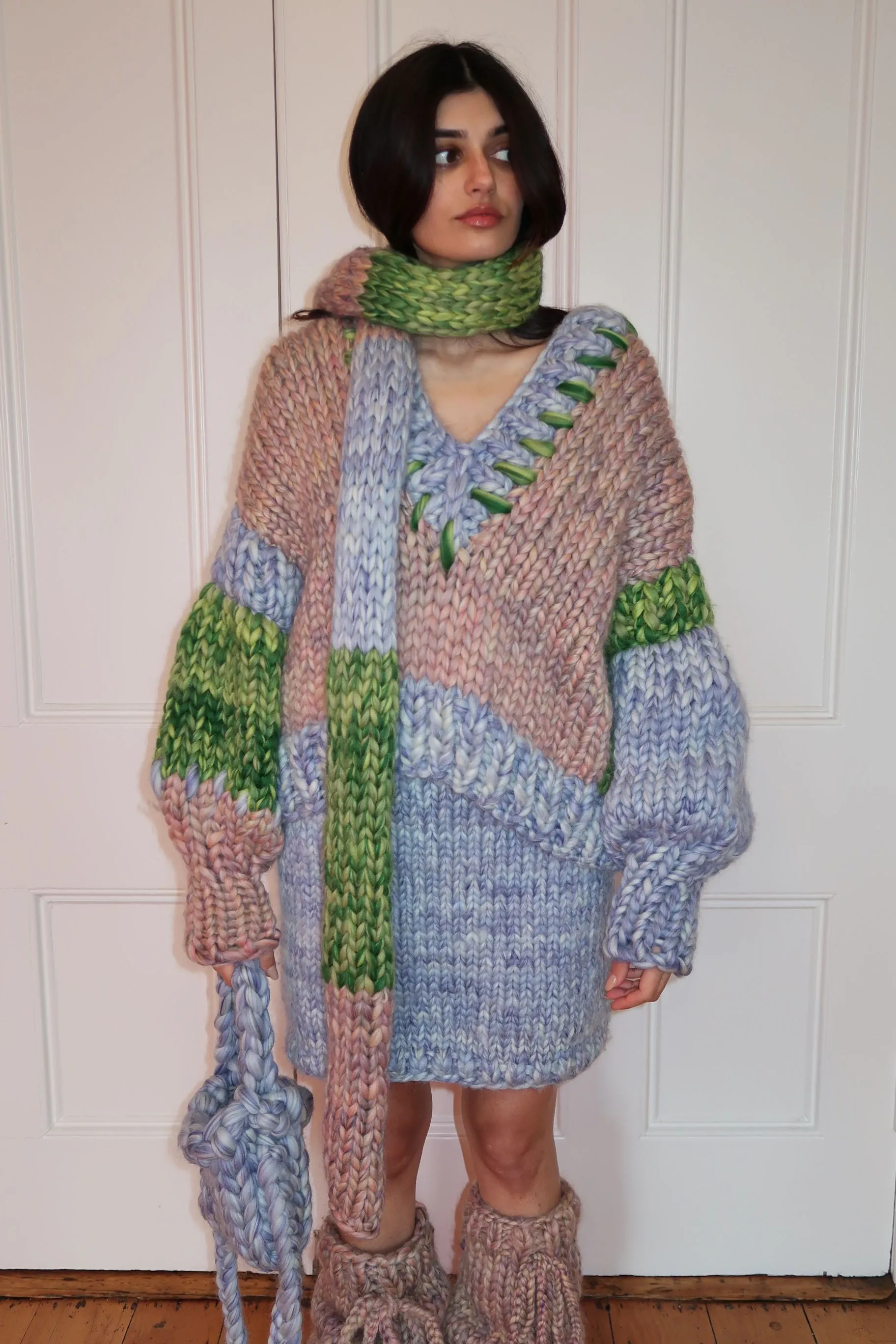 1of1 Blended Chunky Knit Sweater S/M (Sample) sold by Hope Macaulay product image thumbnail 5