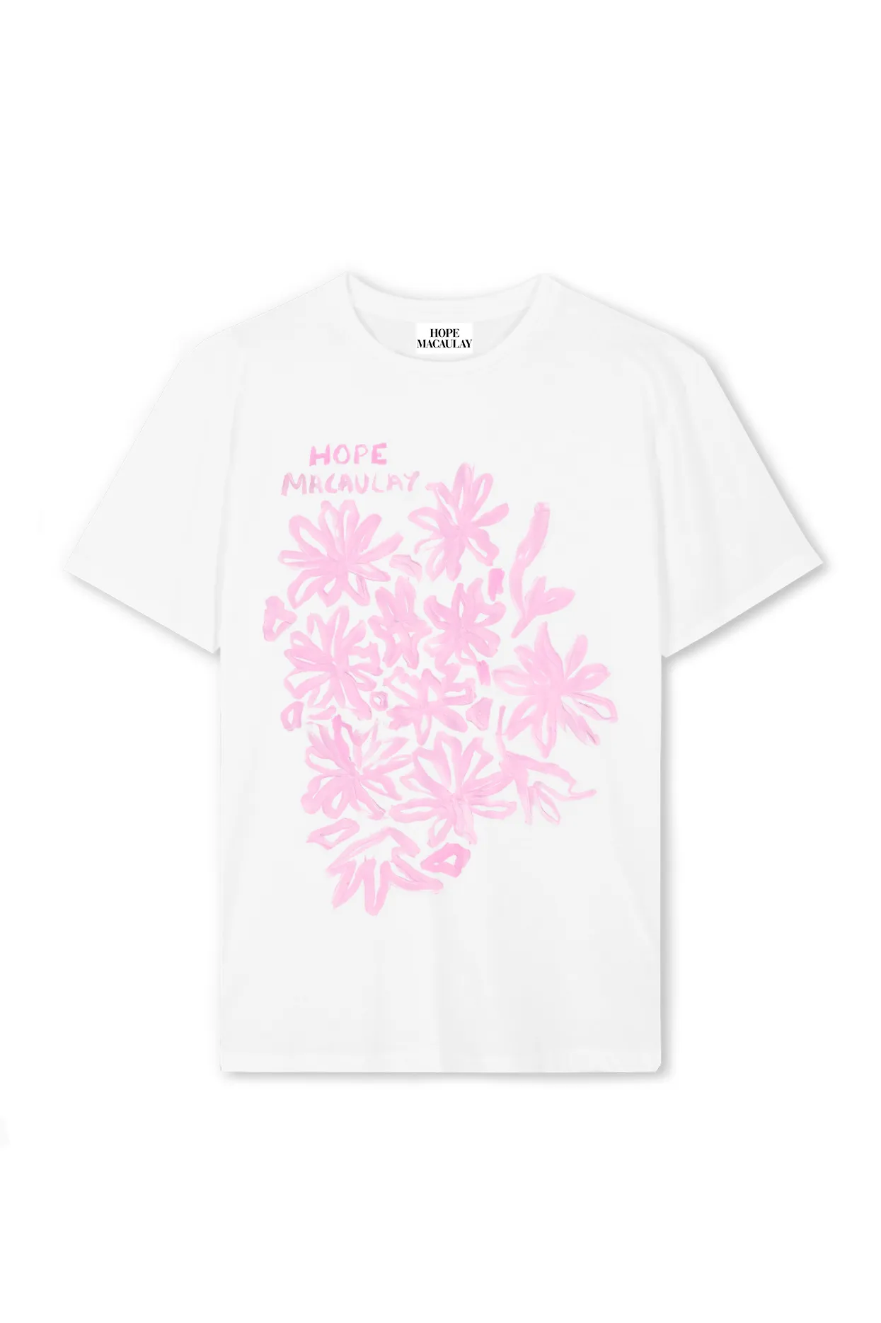 Pink Floral Oversized T-shirt sold by Hope Macaulay
