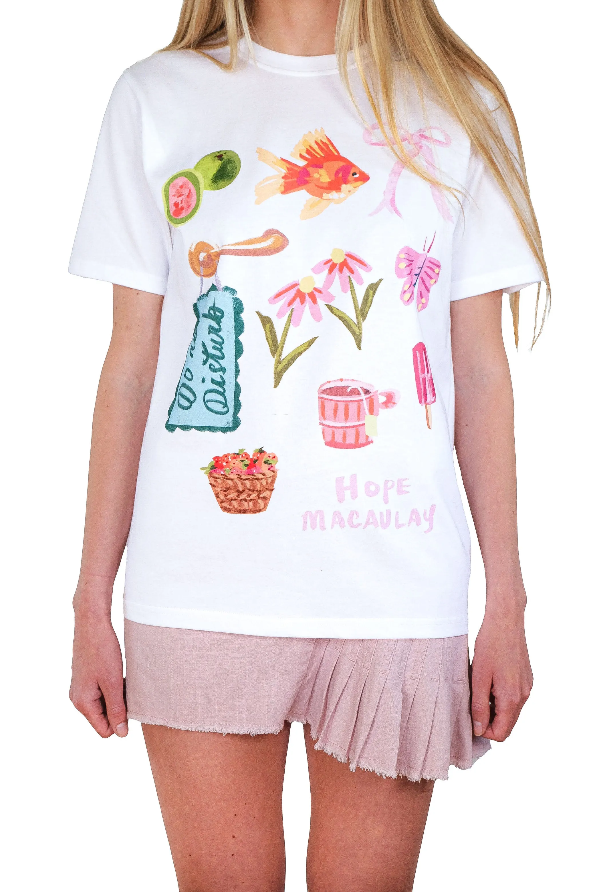 Do Not Disturb Oversized T-shirt sold by Hope Macaulay product image thumbnail 4