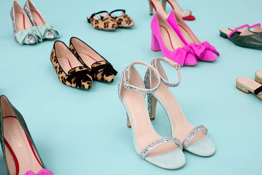 Out Out Sandal - Silver Glitter sold by Nicki Hoyne product image thumbnail 3