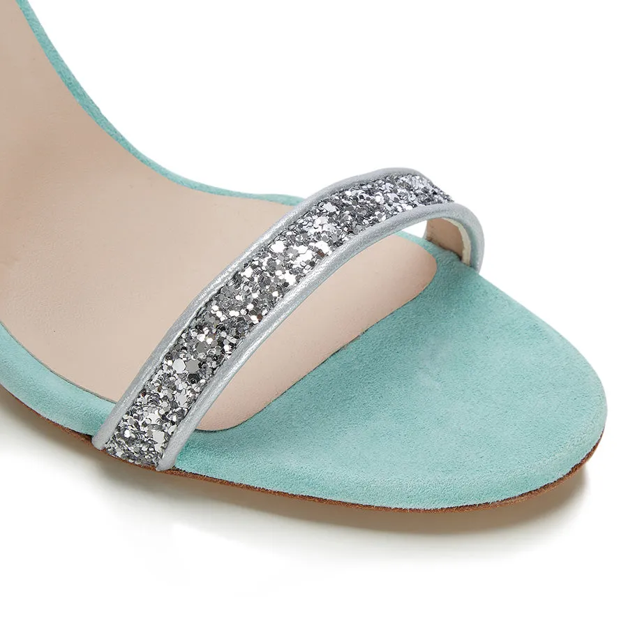 Out Out Sandal - Silver Glitter sold by Nicki Hoyne product image thumbnail 2
