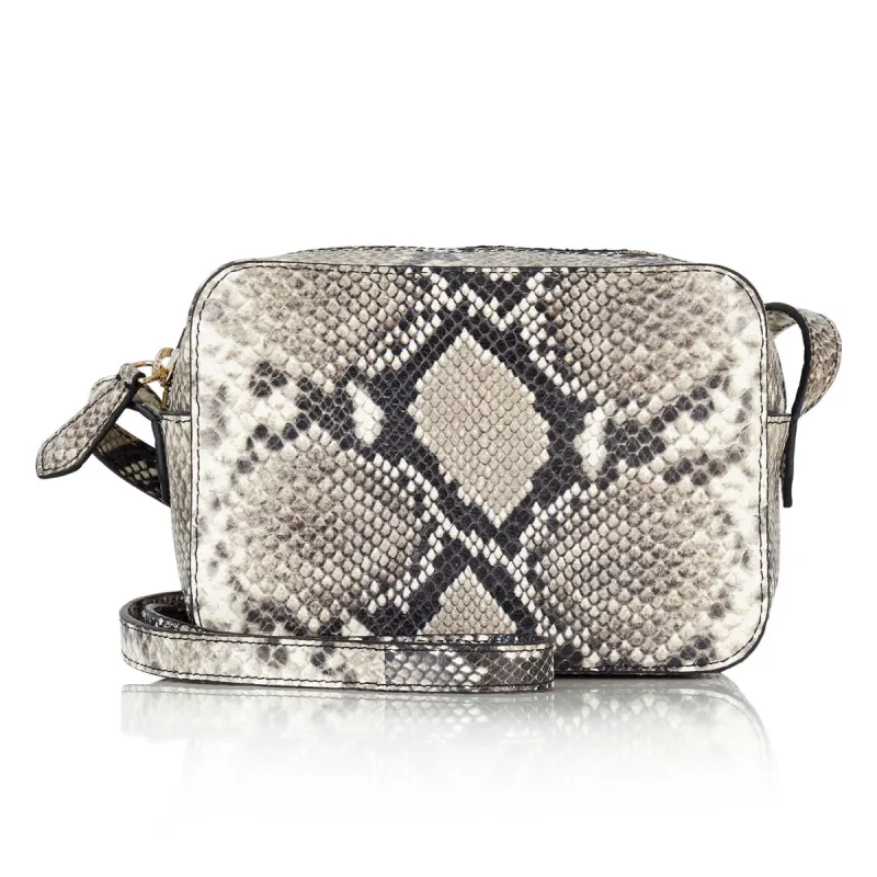 Camera Bag - White Python sold by Nicki Hoyne