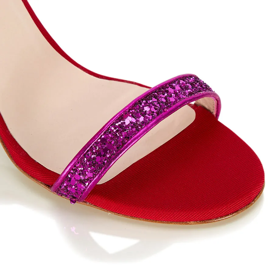 Out Out Sandal - Pink Glitter sold by Nicki Hoyne product image thumbnail 4
