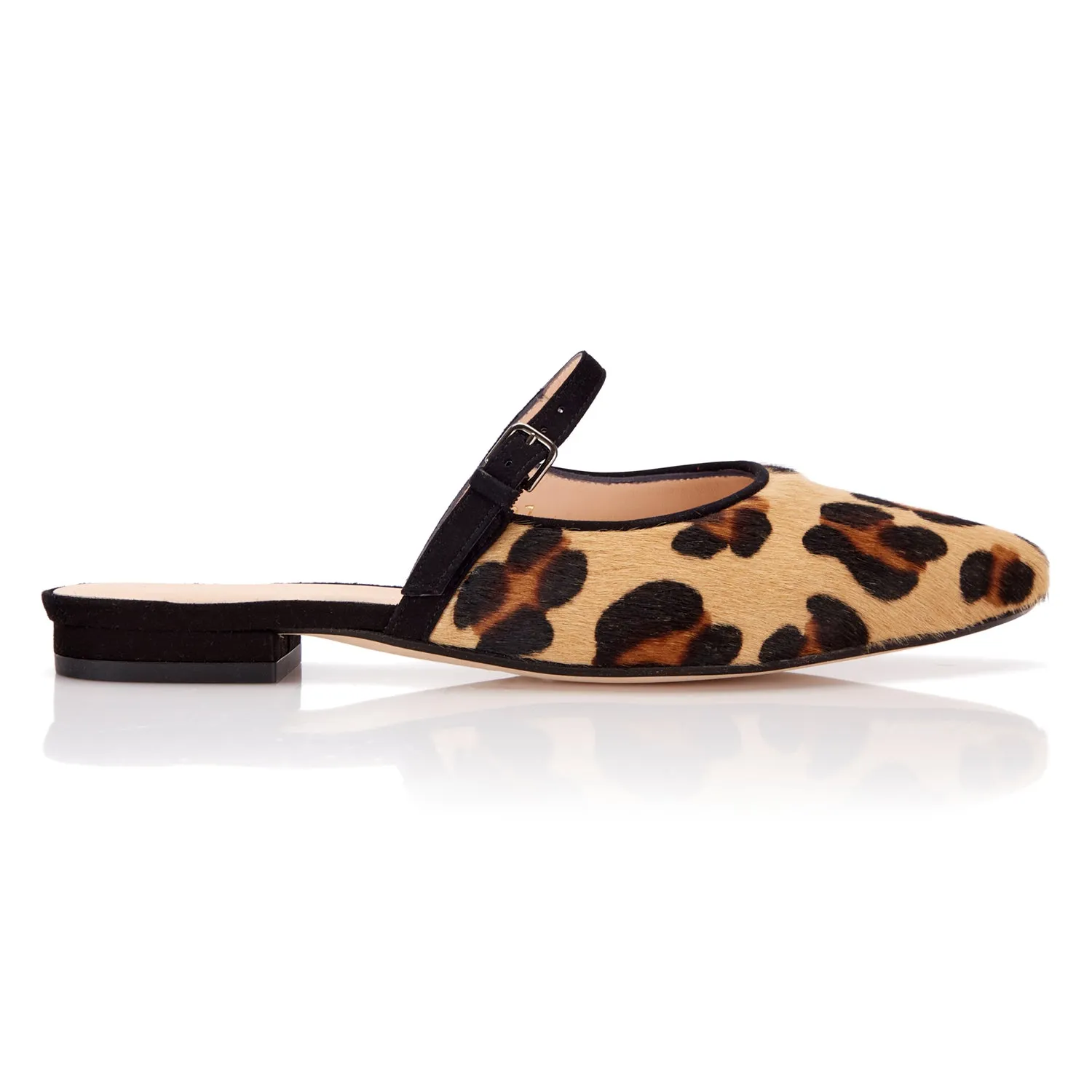 Mary Jane Mule - Leopard Print sold by Nicki Hoyne