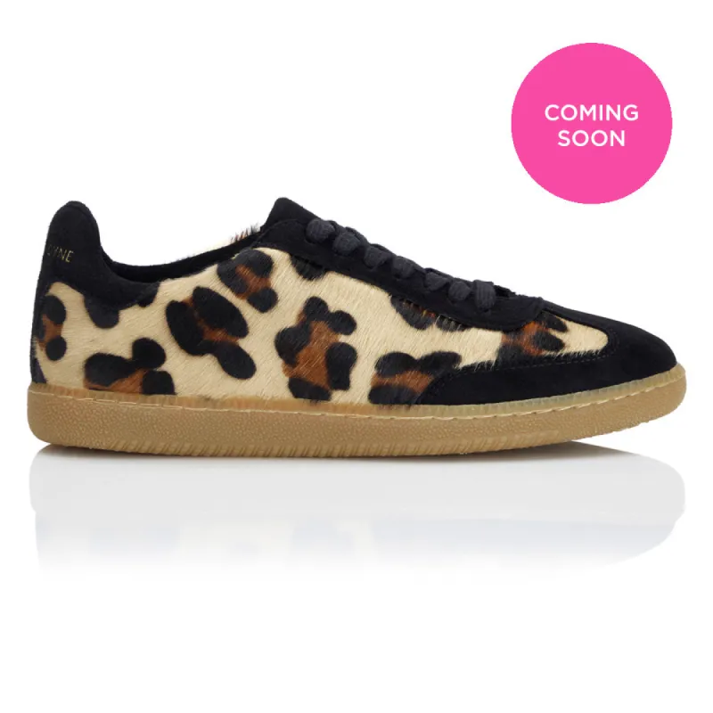 Sporty Trainer - Leopard/Black sold by Nicki Hoyne