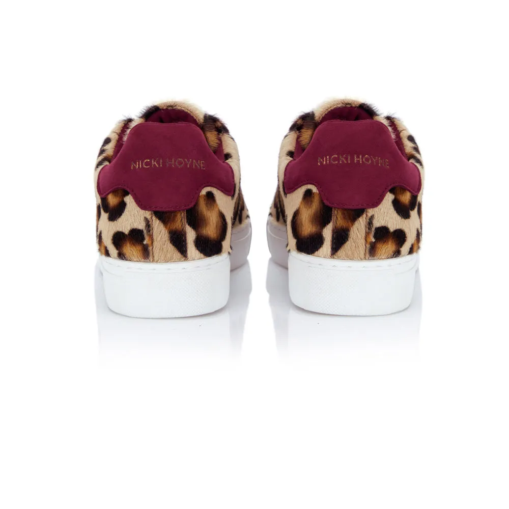 Classic Trainer - Leopard/Burgundy sold by Nicki Hoyne product image thumbnail 2
