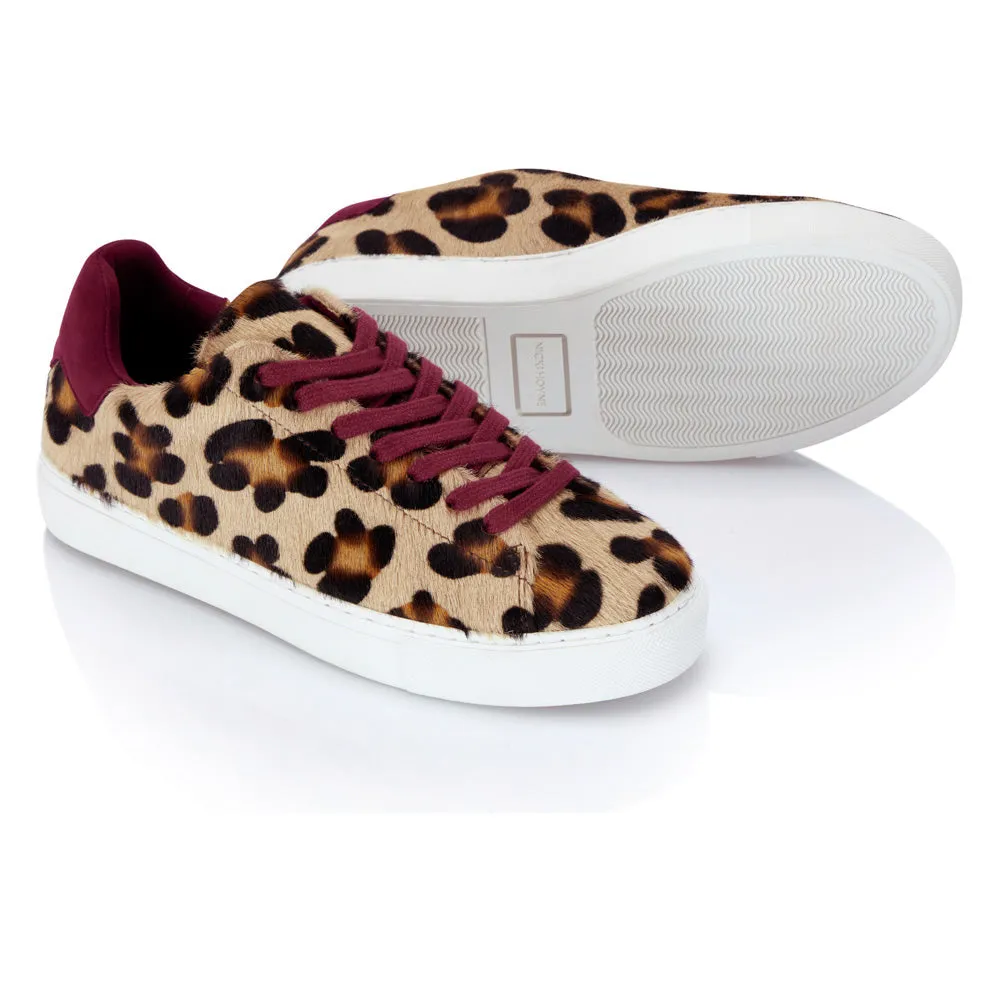 Classic Trainer - Leopard/Burgundy sold by Nicki Hoyne product image thumbnail 3