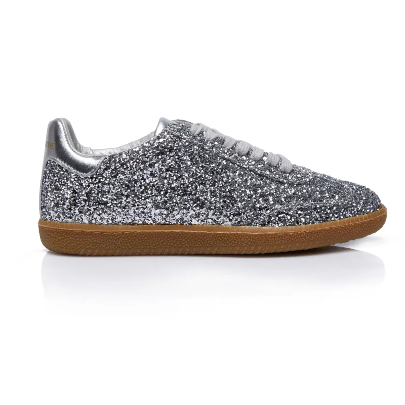 Sporty Trainer - Silver Glitter sold by Nicki Hoyne