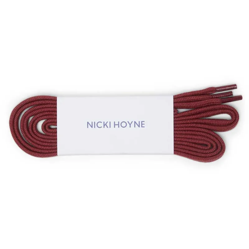 Cotton Laces - Burgundy made by Nicki Hoyne