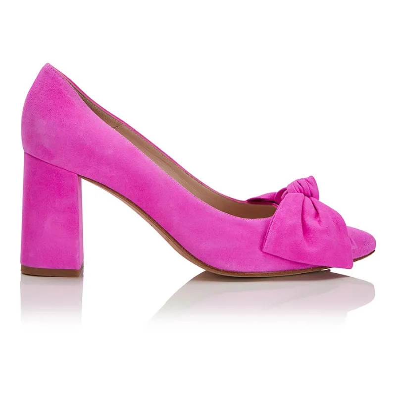 ReSELL - Bow Pump Heel - Pink 38 sold by Nicki Hoyne