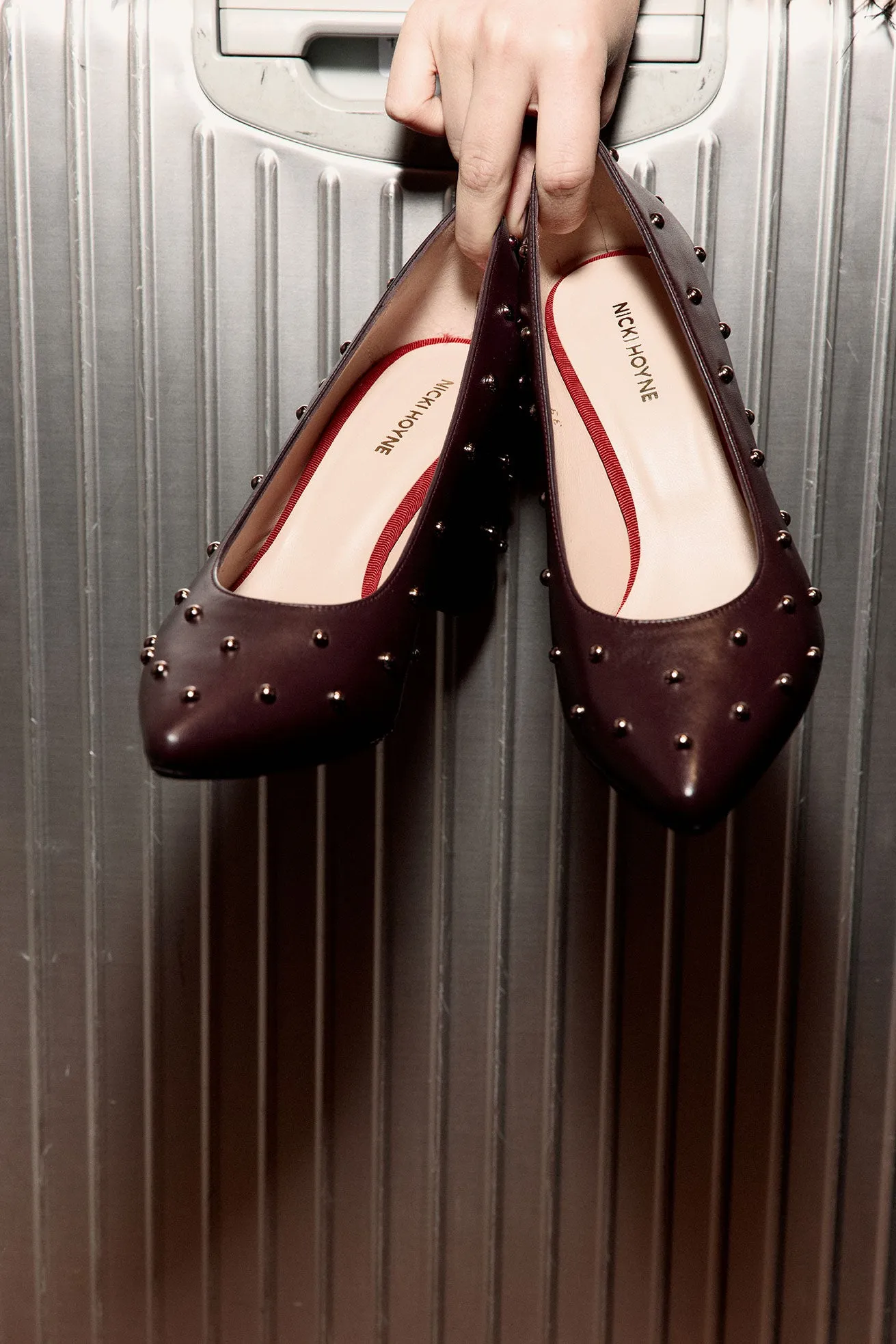 Bon Bon Pump Heel - Burgundy sold by Nicki Hoyne product image thumbnail 4