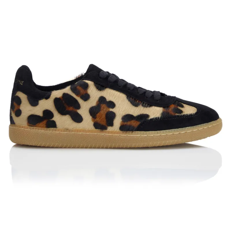 ReNTAL - Sporty Trainer - Leopard/Black sold by Nicki Hoyne