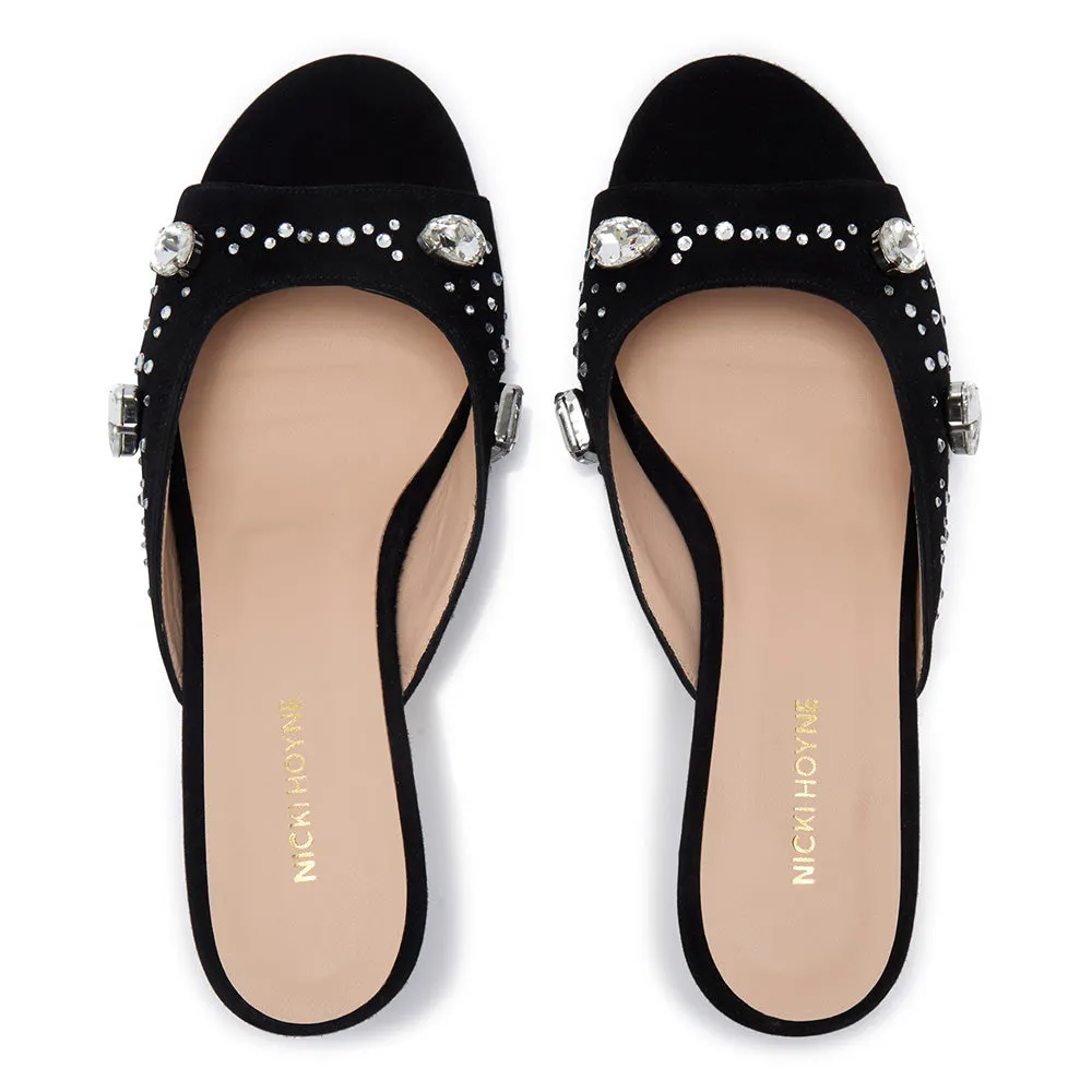 ReNTAL - The Moment Peep Toe Kitten Heel - Black sold by Nicki Hoyne product image thumbnail 3
