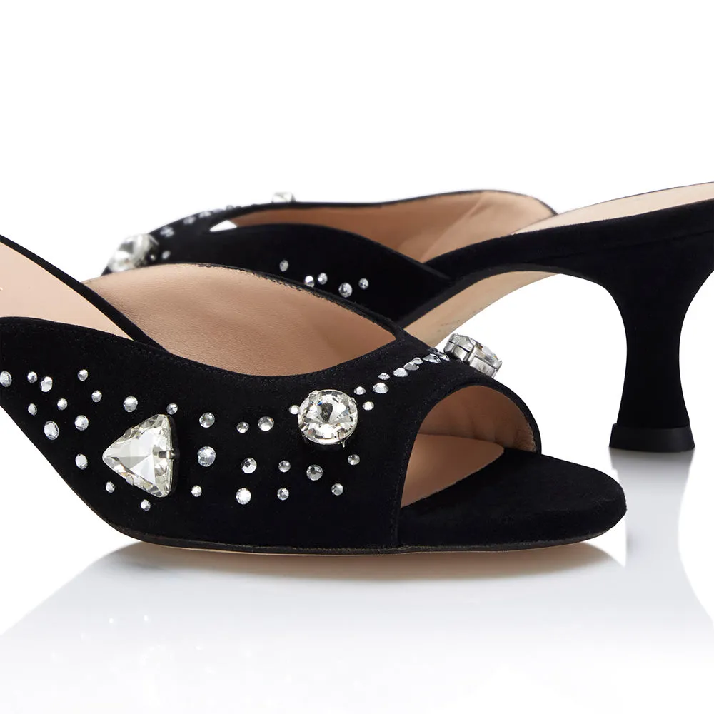 ReNTAL - The Moment Peep Toe Kitten Heel - Black sold by Nicki Hoyne product image thumbnail 2