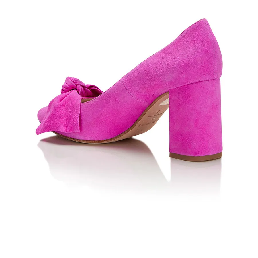 ReNTAL - Bow Pump Heel - Pink sold by Nicki Hoyne product image thumbnail 4