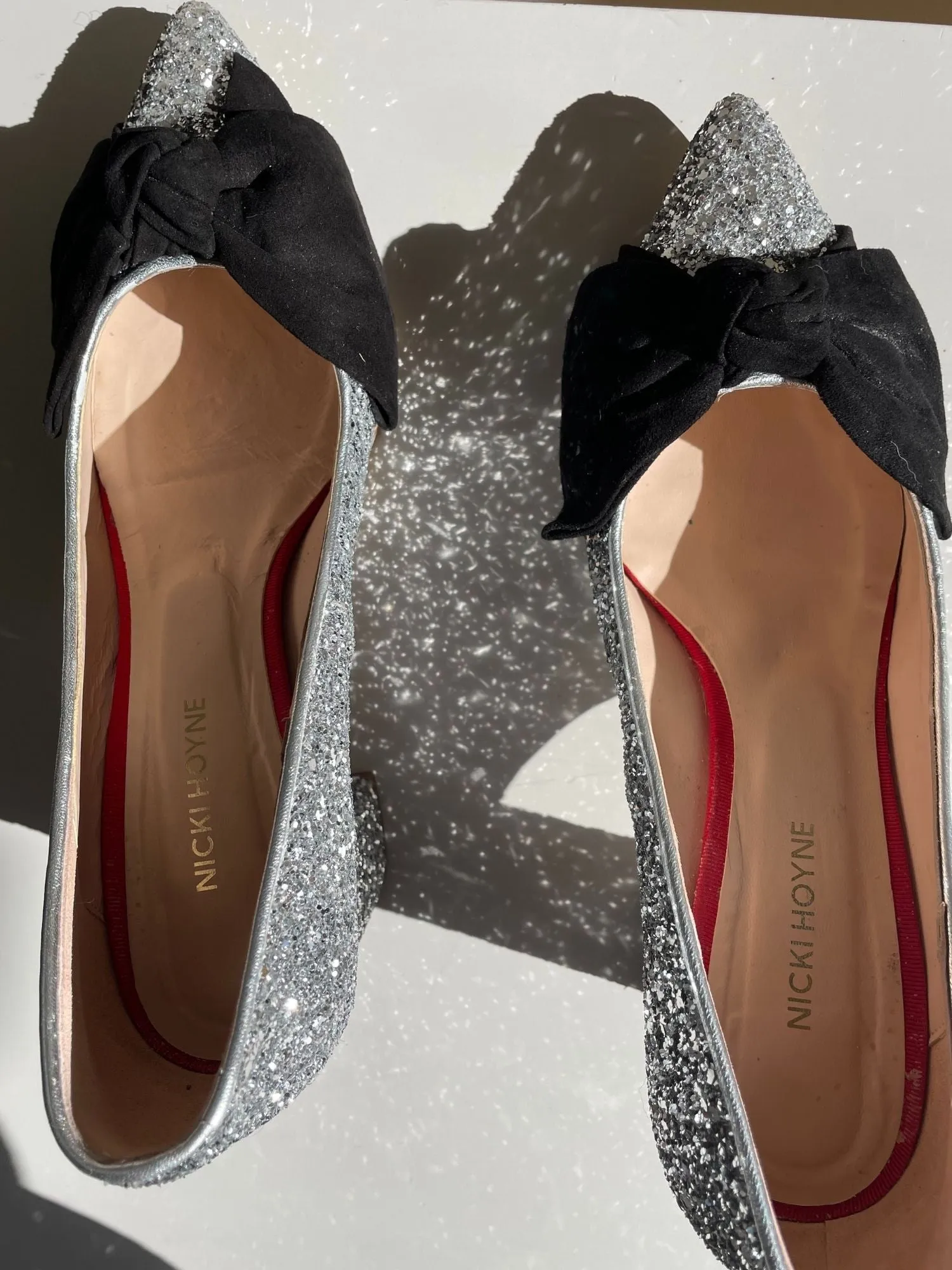 ReSELL - Bow Pump Heel - Silver Glitter 39 sold by Nicki Hoyne product image thumbnail 4