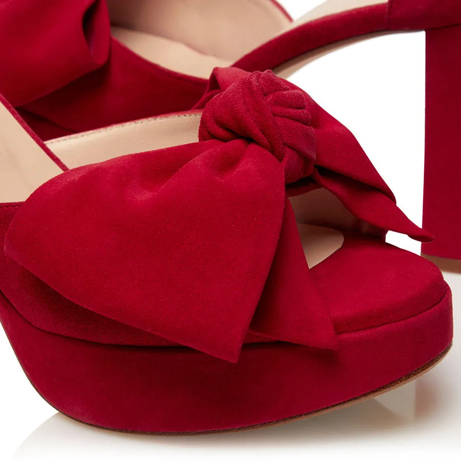 Bow Platform - Red sold by Nicki Hoyne product image thumbnail 3
