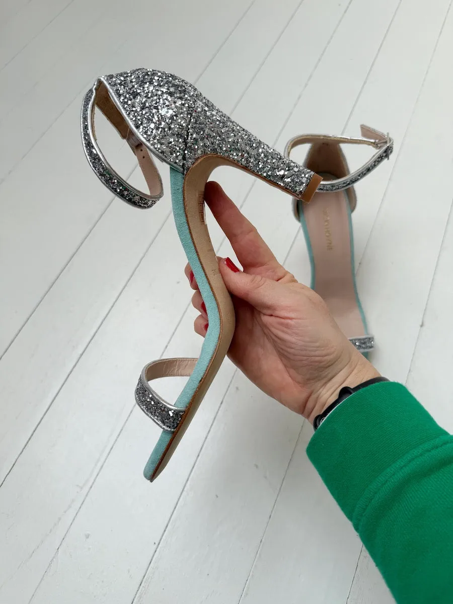 ReSELL - Out Out Sandal - Silver Glitter 40 sold by Nicki Hoyne product image thumbnail 4