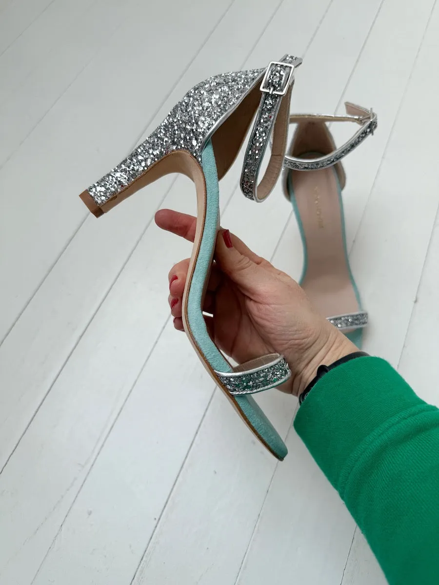 ReSELL - Out Out Sandal - Silver Glitter 40 sold by Nicki Hoyne product image thumbnail 3