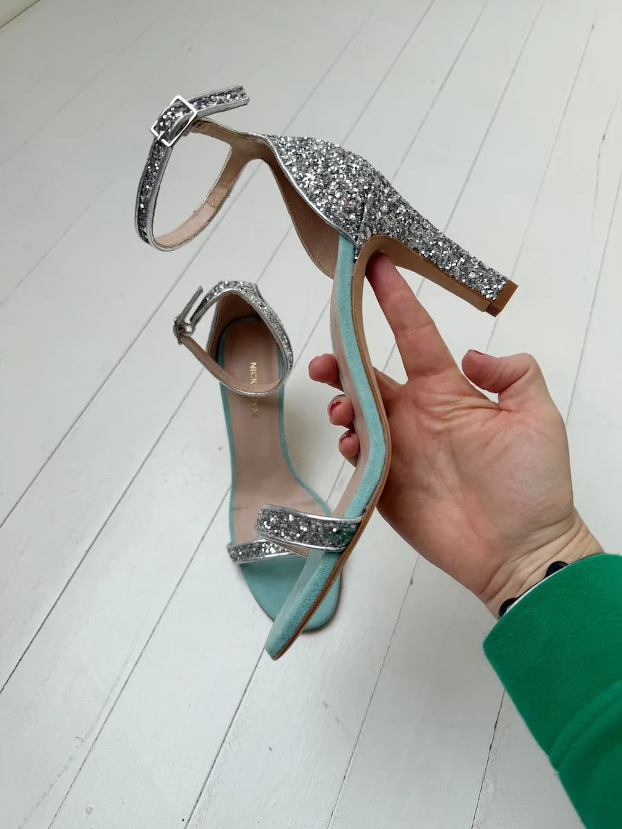 ReSELL - Out Out Sandal - Silver Glitter 40 sold by Nicki Hoyne product image thumbnail 5