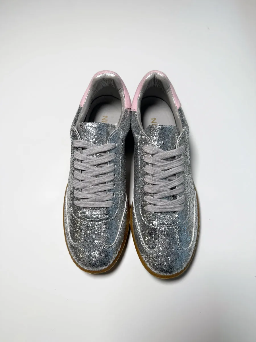 ReSELL - Sporty Trainer Sample - Silver Glitter/Pink 39 sold by Nicki Hoyne product image thumbnail 2