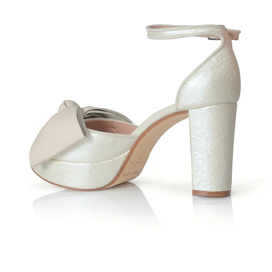 Bow Platform - Pearlescent Ivory sold by Nicki Hoyne product image thumbnail 5