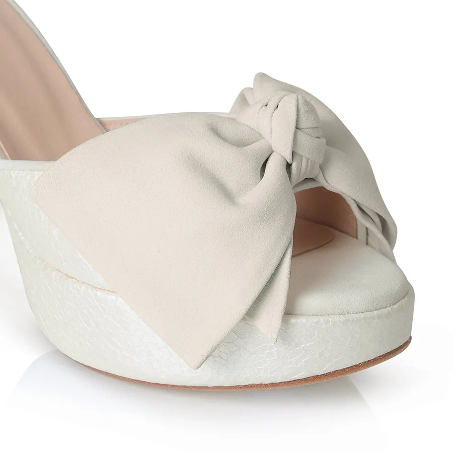 Bow Platform - Pearlescent Ivory sold by Nicki Hoyne product image thumbnail 4