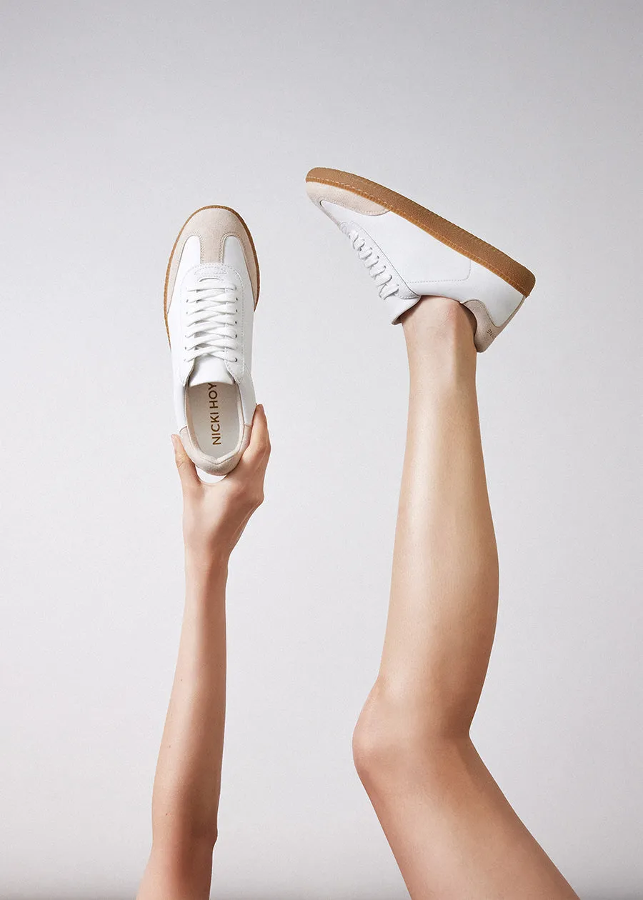 Sporty Trainer - White/Black sold by Nicki Hoyne product image thumbnail 3