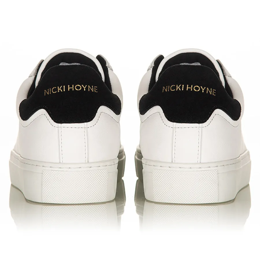 Classic Trainer - White/Black sold by Nicki Hoyne product image thumbnail 5