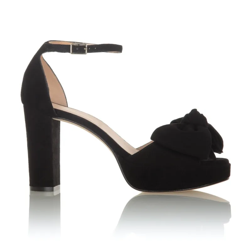 Bow Platform - Black sold by Nicki Hoyne