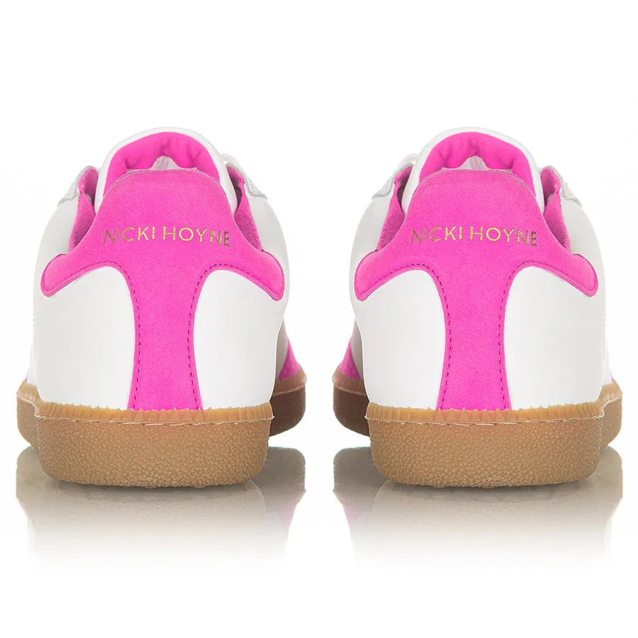 Sporty Trainer - White/Pink sold by Nicki Hoyne product image thumbnail 3