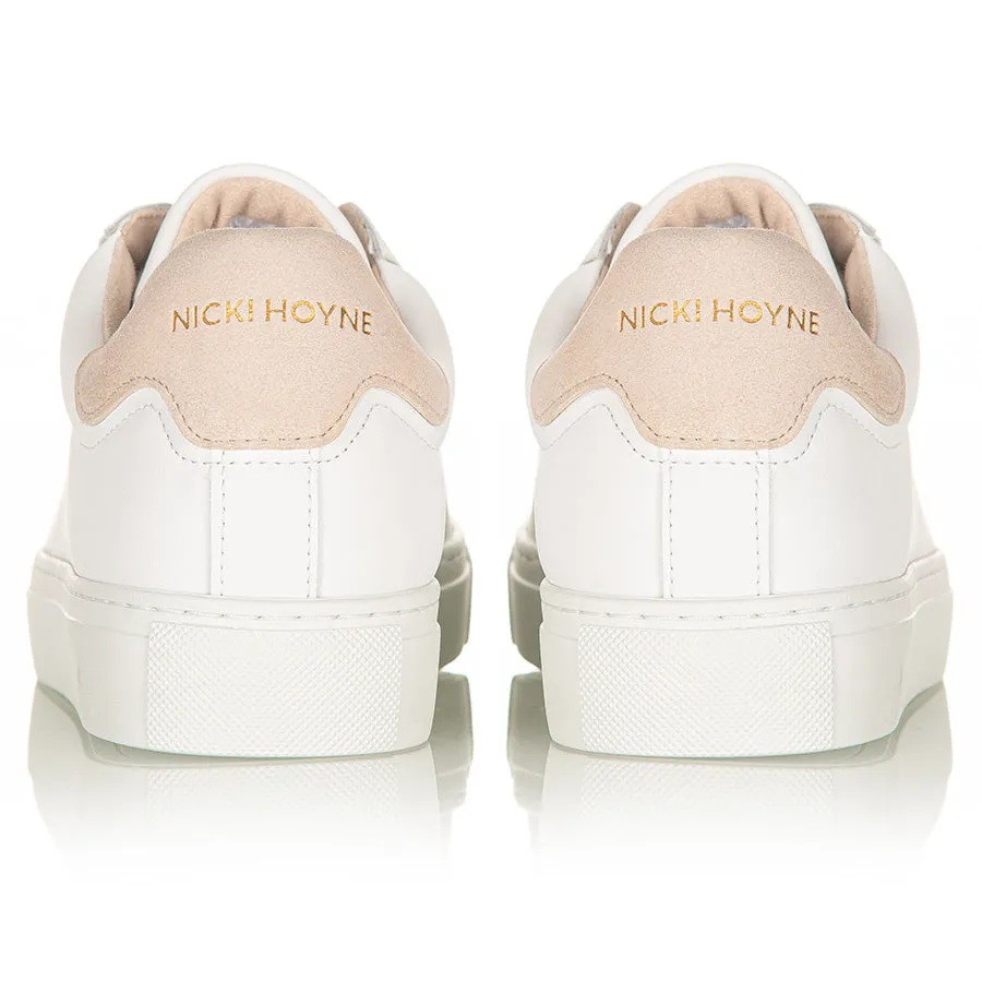 Classic Trainer - White/Beige sold by Nicki Hoyne product image thumbnail 3