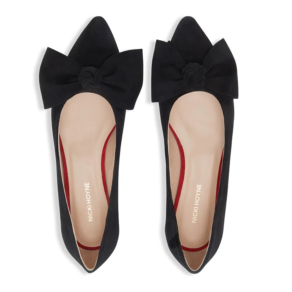 Bow Flat - Black sold by Nicki Hoyne product image thumbnail 5