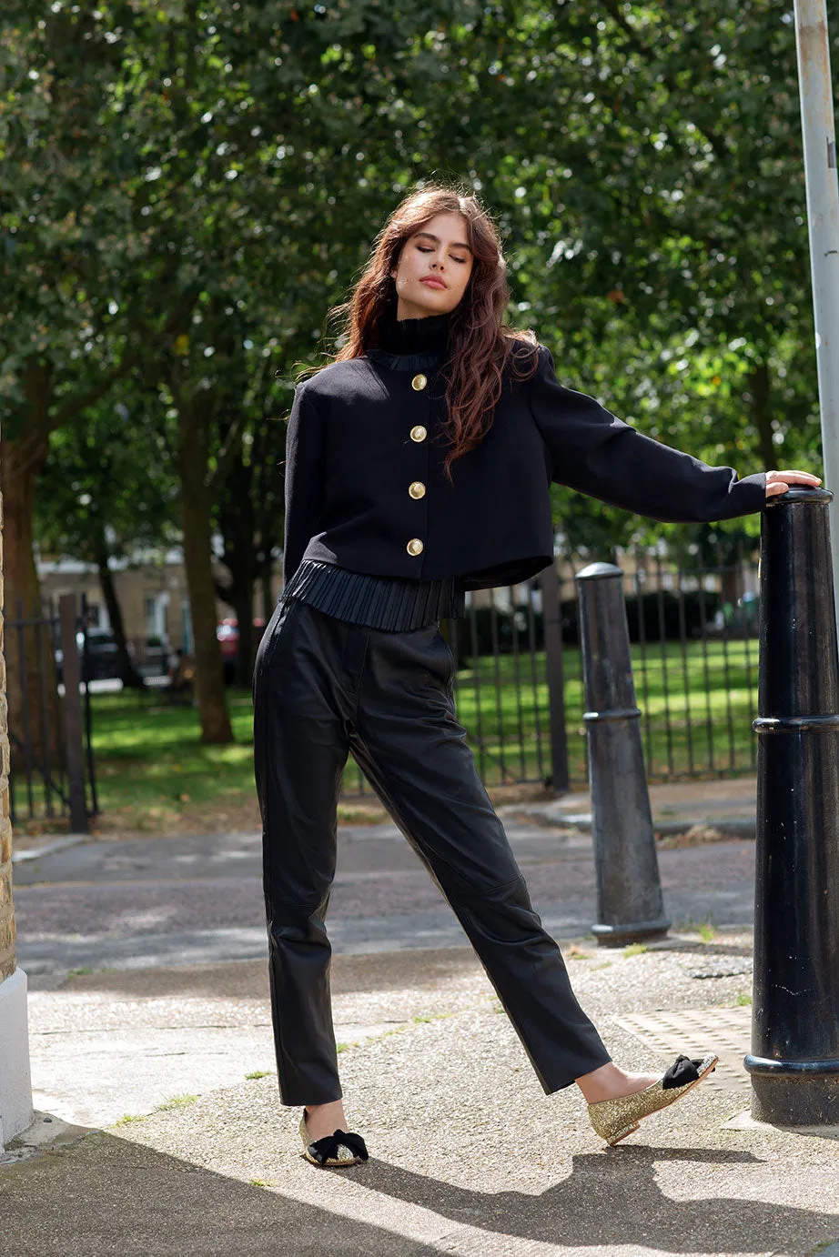 Bow Flat - Black sold by Nicki Hoyne product image thumbnail 4