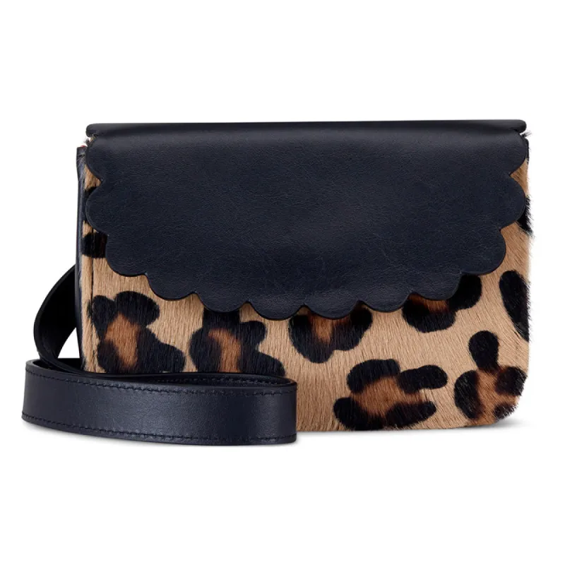 Scalloped Belt Bag - Leopard Print sold by Nicki Hoyne