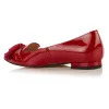 Flat Point Toe Tassel Shoe - Patent Red sold by Nicki Hoyne