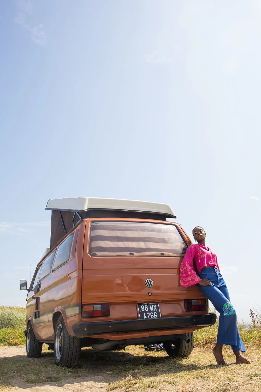 The pink Loah Top sold by Feri product image thumbnail 4