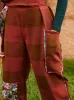 Clo Red check Dungarees sold by Feri