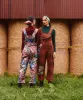 Clo Red check Dungarees sold by Feri