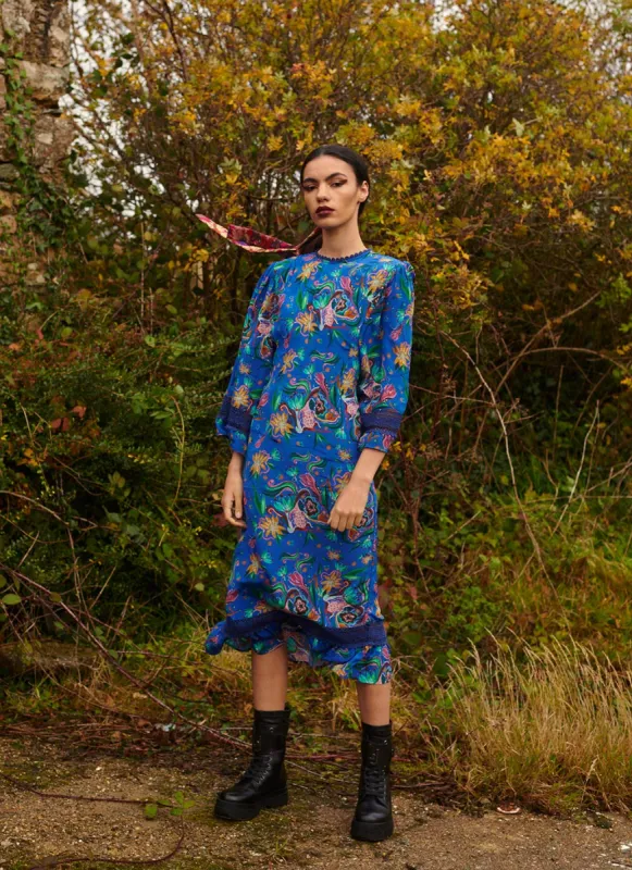 The Lainey dress ( blue) sold by Feri