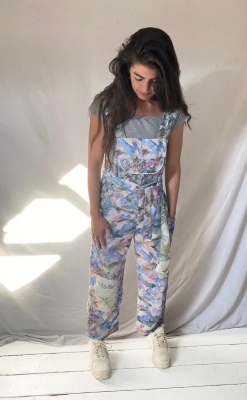 Clo Retro Blue Feri Dungarees sold by Feri