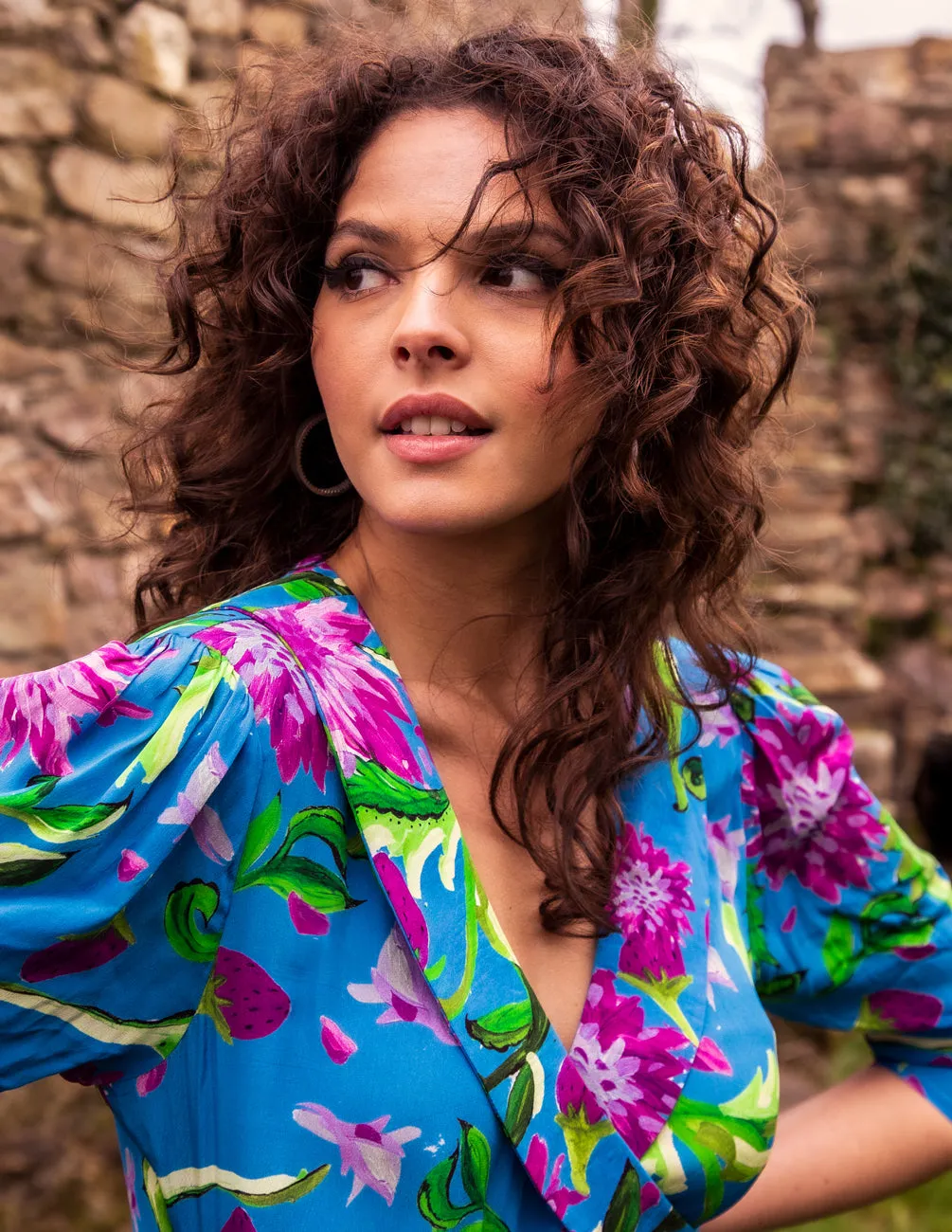 Maria dress in blue sold by Feri product image thumbnail 2