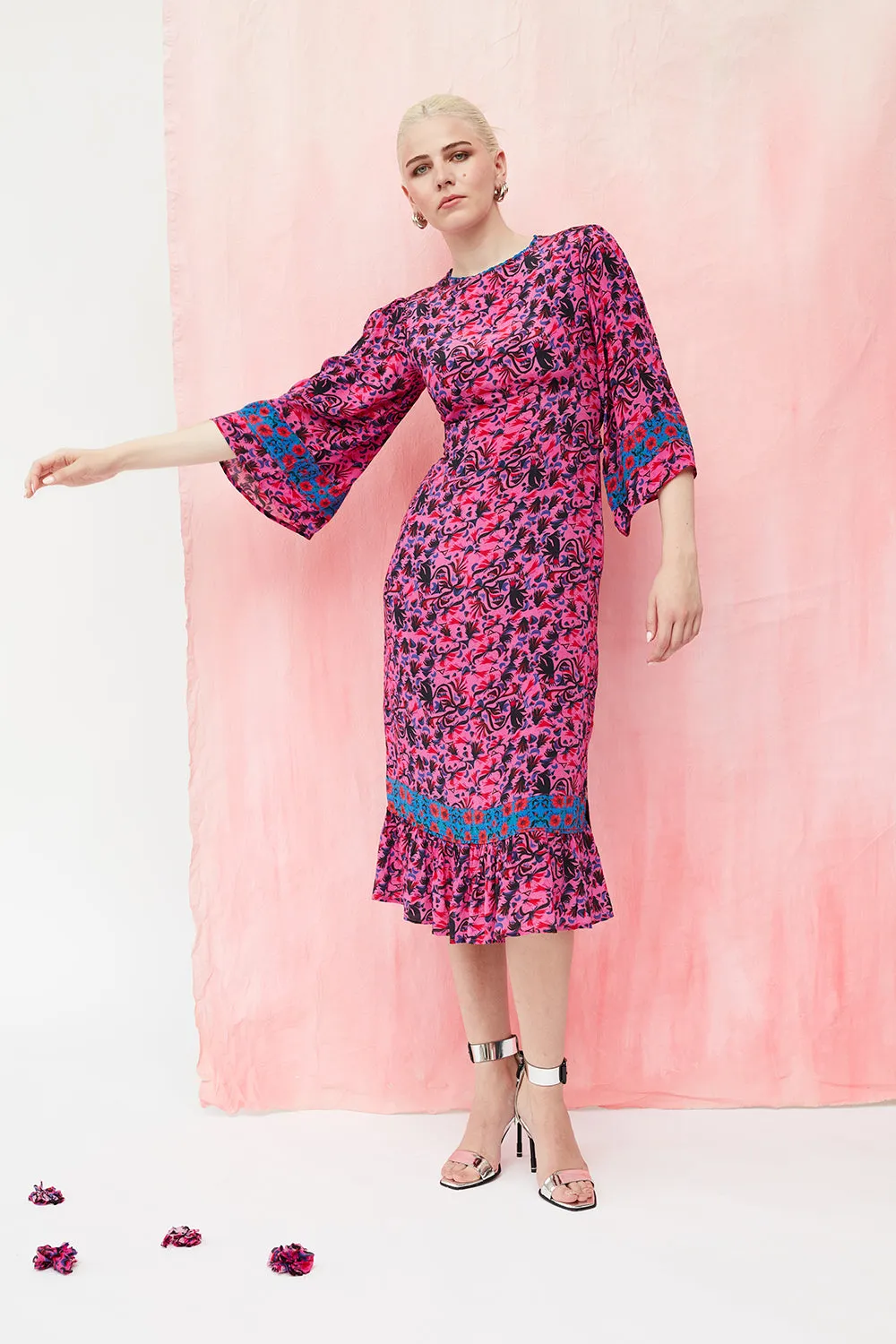 Lainey dress in pink sold by Feri product image thumbnail 2