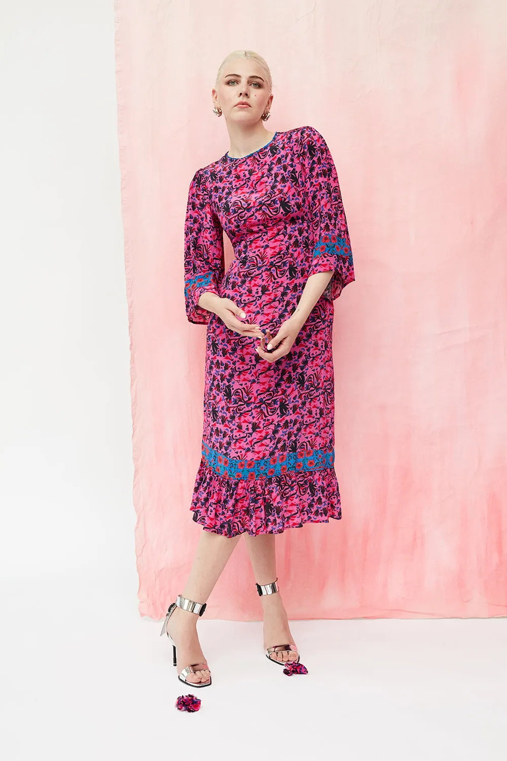 Lainey dress in pink sold by Feri