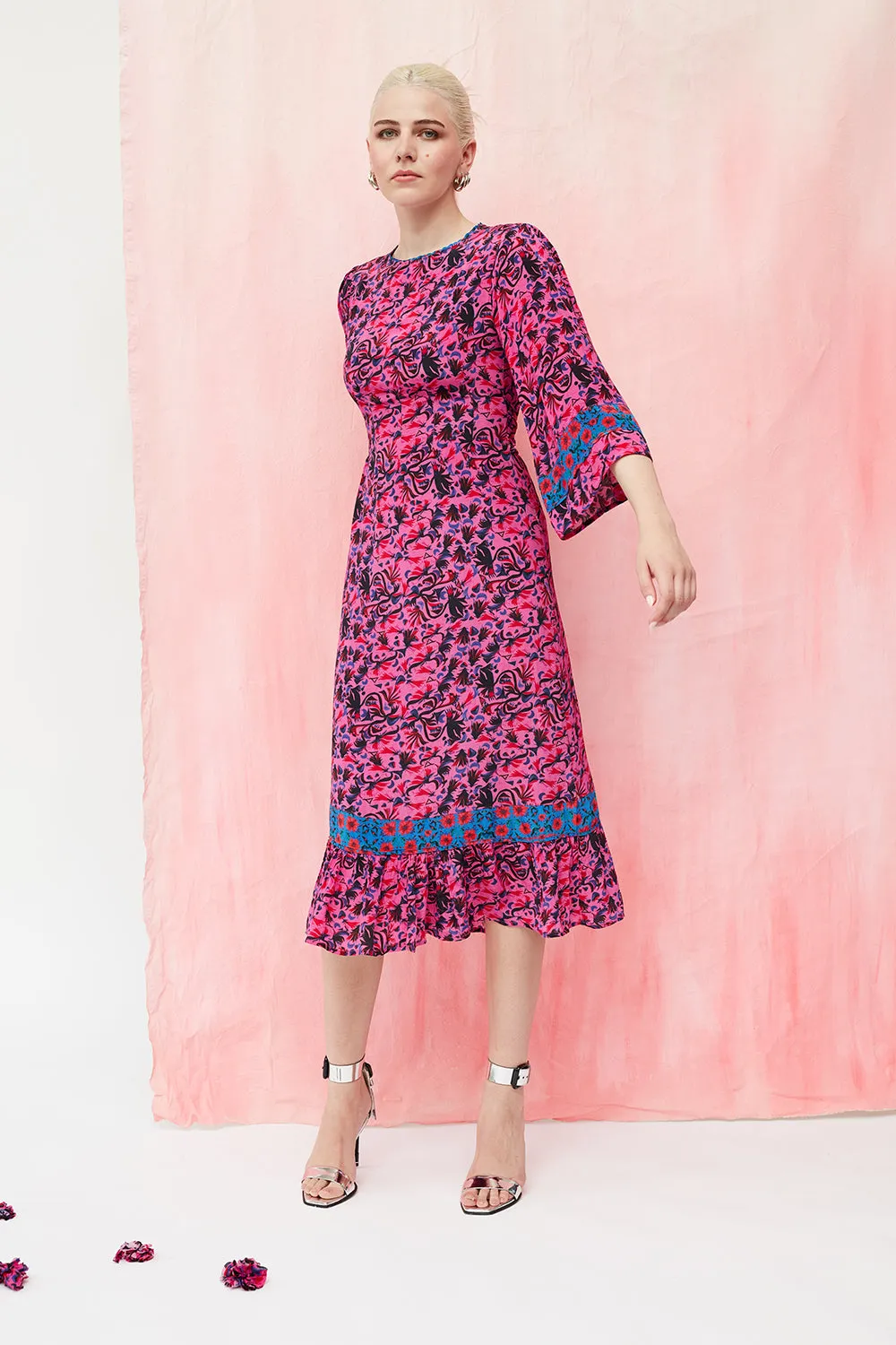 Lainey dress in pink sold by Feri product image thumbnail 3