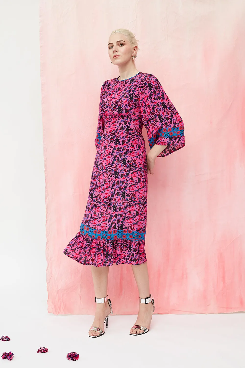 Lainey dress in pink sold by Feri product image thumbnail 4