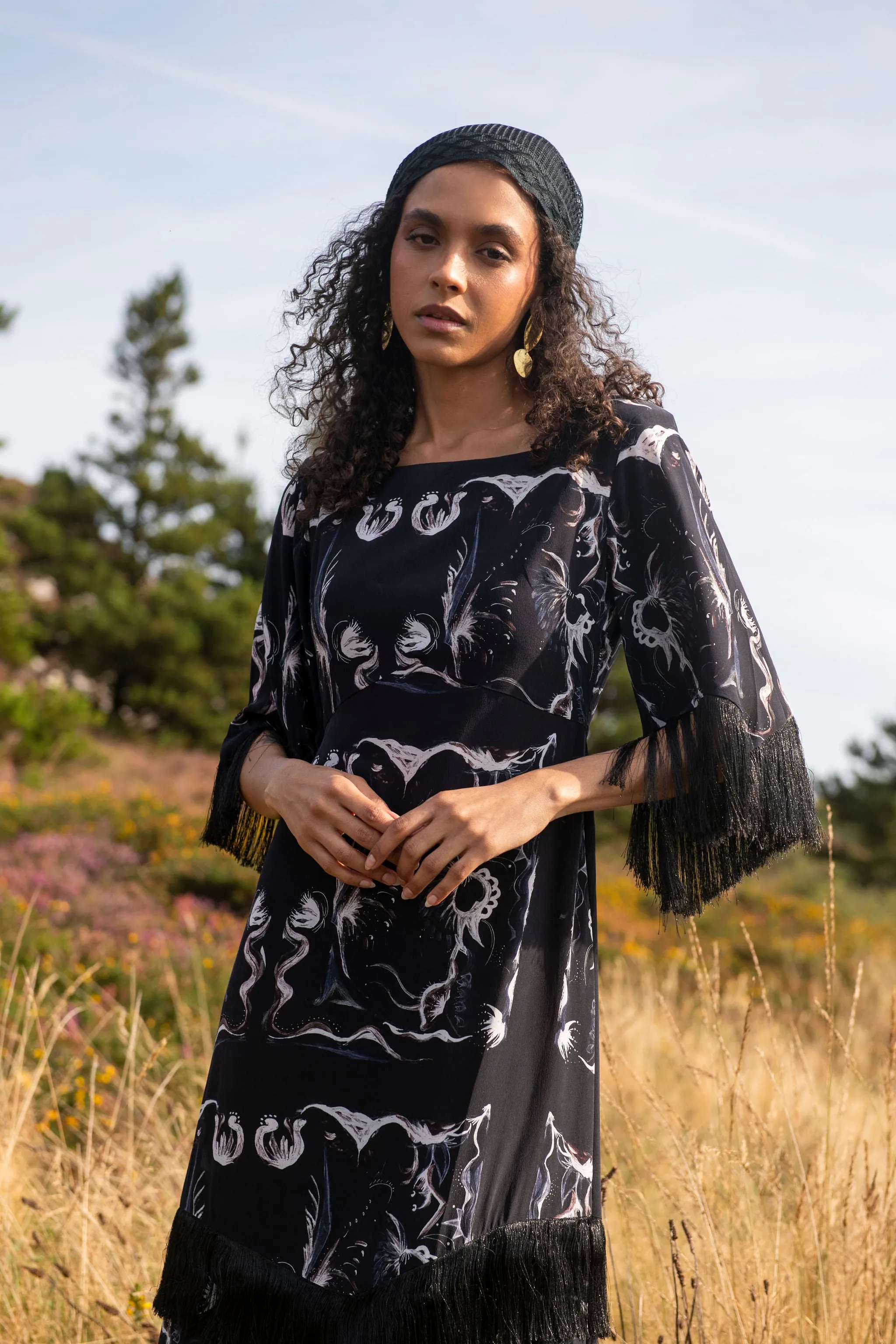 Silvana Dress in silk sold by Feri product image thumbnail 2