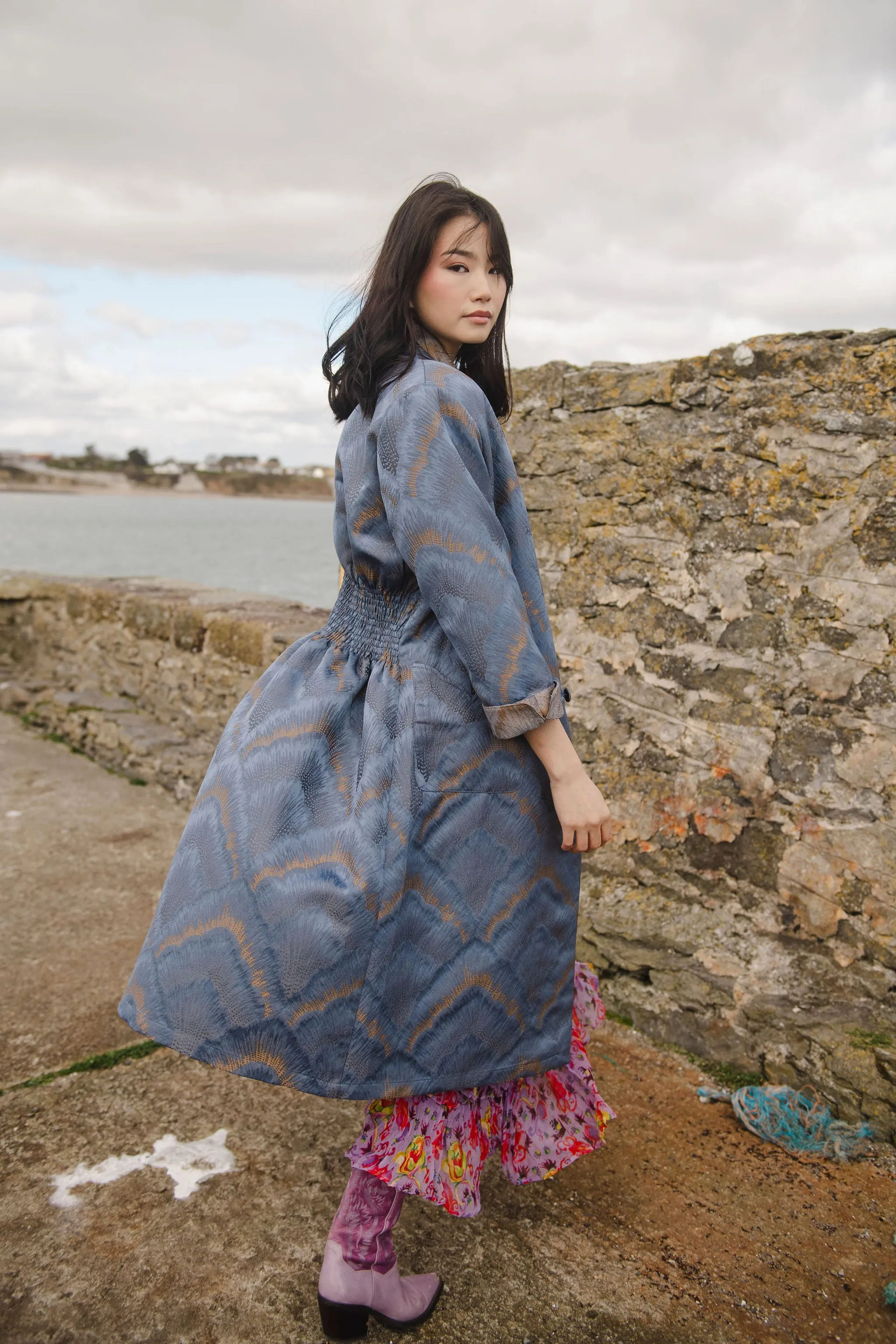 Elsie Duster Coat sold by Feri product image thumbnail 5